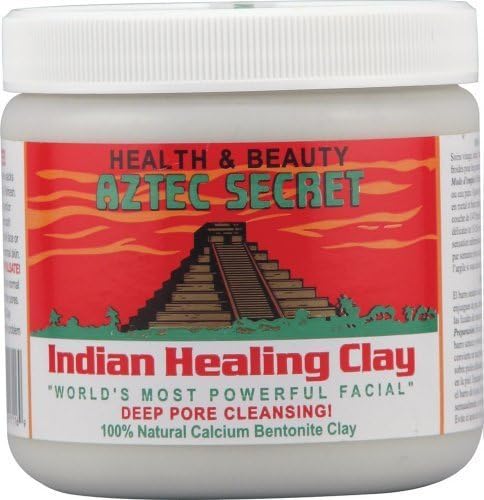 Aztec Secrets: Indian Healing Bentonite Clay, 1 lb (5 pack) by Aztec Secrets
