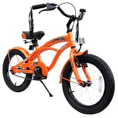 bike*star 40.6cm (16 Zoll) Kinder-Fahrrad Cruiser - Orange