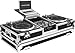 Marathon Flight Ready Case MA-DJ10Wlt Battle Coffin Holds 2 Turntables with 10-Inch Mixer with Low Profile Wheels & Shelf for 15-Inch Laptop