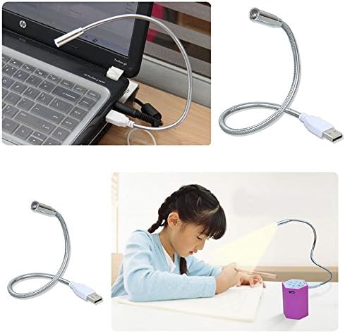 Dalakin Flexible Bright USB LED Light Lamp for Computer Laptop PC Reading Camping