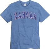 Kansas Jayhawks Heather Royal Tradition Ring Spun T-Shirt