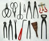 14-pc Bonsai Tool Set Carbon Steel