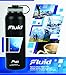 Fluid Insulated Stainless Steel Water Bottle by Sports (Midnight Blue) - 40 Oz, Wide Mouth, BPA Free, Bonus Flip-top Lid Included