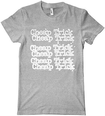 Giftstothe Cheap Trick Logo Tri-Blend Premium T-Shirt Athletic Grey Medium