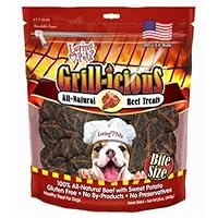 Loving Pets Grill-icious Bite Size Dog Treats, Beef, 22-Ounce