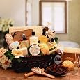 Cheap Vanilla Therapy Bath and Body Spa Basket for Women - Mothers Day Gift Idea for Her