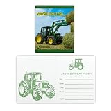 John Deere Invitations (8) Party Supplies