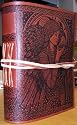 Courtney Davis Handmade Leather Journal - ANGEL Handmade Paper