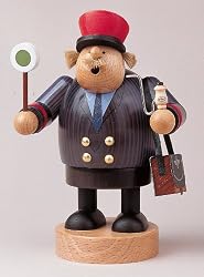 Christmas Smoker - Railway Man (8 inches)