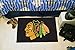 FANMATS 10278 Chicago Blackhawks Starter Mat Accent Rug - 19in. x 30in. | Sports Fan Home Decor Rug and Tailgating Mat