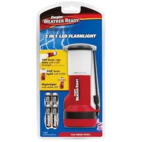 Energizer Weather Ready 3 In 1 Flashlight
