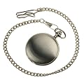 ESS - Herrenuhr - Taschenuhr - silbern - Quarz - mit Kette - WP016