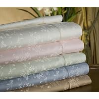 Cotton/Silk Floral Sheets Set