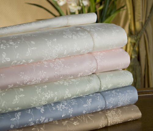 Cotton/Silk Floral Sheets Set