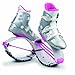 Kangoo Jumps XR3 White Edition (White & Pink, Medium)