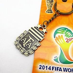 FIFA World Cup 2014 Brazil National Teams Keyring Keychain (Argentina)