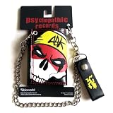 ABK Psychopathic Records Skull Mens Black Wallet by  