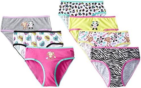 Sweet Princess Little Girls' 7 Pack Panties, Isabelle, 5