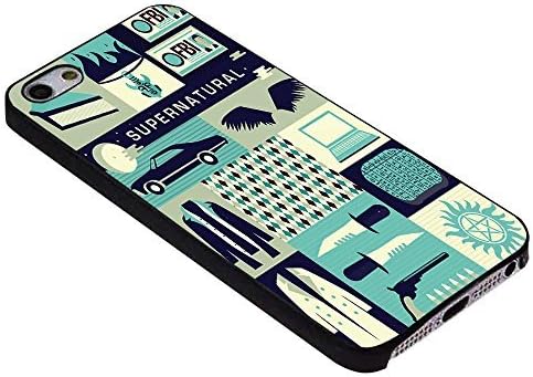 Supernatural Collage Art for Iphone Case (iPhone 6S black)
