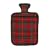 HOTTIES Microhottie Microwave Hot Water Bottle - Quilted Royal Stewart Tartan - Red