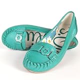 s.OLIVER Damen Mokassin, Decksohle Leder, turquoise