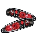 CHEVY CAMARO 93 94 95 96 97 ALTEZZA TAIL LIGHTS - Black (Pair)