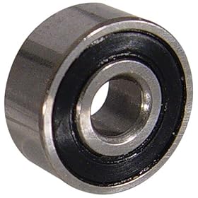 30mm Nom I.D., 55mm Nom. O.D., 13mm Wide, 6006 Bearing Designation, Double Sealed, Metric Single Row Radial, Ball Bearings (1 Each)
