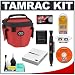 Tamrac 3320 Aero Zoom 20 Photo Pack (Red) + Accessory Kit for Canon Rebel XSi, XS, XTi, 40D, Nikon D40, D60, D80, D200, D300, D700, Olympus Evolt E-410, E-420, E-510, E-520, and Sony Alpha A200, A300, A350, A700 Digital SLR