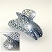 Apparel : Laurent Blue Crystal - Cubitas Duchamp Collection (Made in France, Swarovski Crystals, Claw clip)
