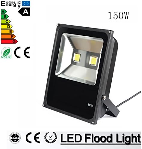 Double outdoor lamp 150W black super waterproof environmentally friendly