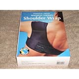 SHARPER IMAGE Magnetic Therapy Shoulder Wrap with Hot + Cold Gel Insert