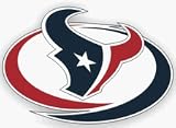 HOUSTON TEXANS 12X12 DIE CUT WINDOW FILM