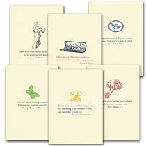 Quotations on the Art of Living, box of 12 cards & envelopes