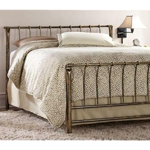 Marquette Bed KING ANTIQUE BRASS
