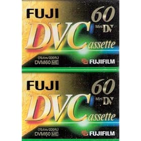 Fuji Magnetics DVM60 ME  Blank Tapes