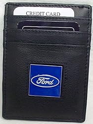 Ford Executive Leather Money Clip/ Cardholder