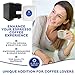 Le Bleu Bean Clearance Espresso Cups, Gift Boxed, Black
