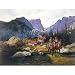Dom D'Andrea Cowboys & Trains Jigsaw Puzzle 500pc
