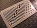 Dual Old Glory Universal Radiator Cover Silver