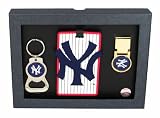 New York Yankees - MLB Bottle Opener Key Ring, Luggage Tag, Money Clip Gift Set