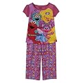 Toddler Girls' 2pc Short-sleeve Ssm Strt PJ Set - Pink
