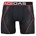 adidas Men's Climacool Mesh Boxer Brief Underwear, Black/Bright Red, Small