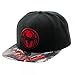 Marvel Comics Miles Morales Ultimate Spiderman Sublimated Bill Snapback Hat New