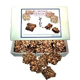 YC Chocolate Almond Buttercrunch All Natural Almonds and Buttery-Crunch (No Sugar Added)-1 Pound