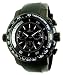 Adee Kaye AK2223-M Black IP Men's Swiss Made Chronograph Watch