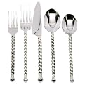 Gourmet Settings Silver Tear 20-pc. Flatware Set