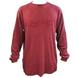 Phat Farm - Brand New Mens Phat Farm Burgundy Long Sleeve Ribbed Sweater