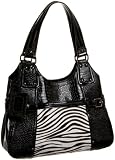 Nine West Grand Standing Zebra Medium N/S Shopper