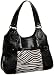 Nine West Grand Standing Zebra Medium N/S Shopper Image
