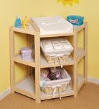 Natural Diaper Corner Baby Changing Table